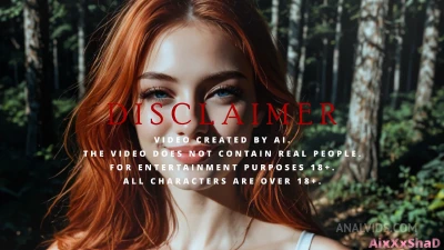 Cover for 'Beautiful Redhead Slut Takes Me Into The Forest To Suck My Cock So I Fucked Her In All Holes -Virtual Sex - Aixxxshad [AI Generated]'