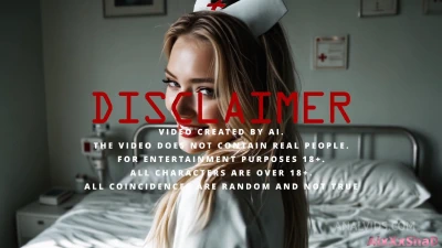 Cover for 'Hot Nurse Came To Take My Tests, But Took My Cock In Her Mouth, Fucked All Her Holes And Cum In Her Pussy [AI Generated]'