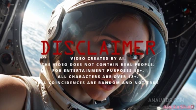 Cover for 'Sex In Space. Fucked Her Pussy And Ass. Space Creampie , Cum Flows Out Of Pussy [AI Generated]'